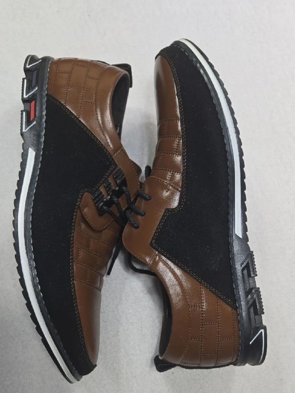 Gatsby Oxford Derby Orthopedic Faux Leather Dress Shoe
